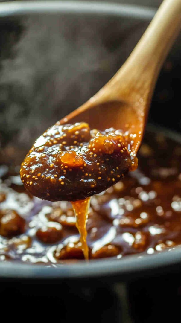 Slow Cooker Caramel Fig Sauce Recipe 7