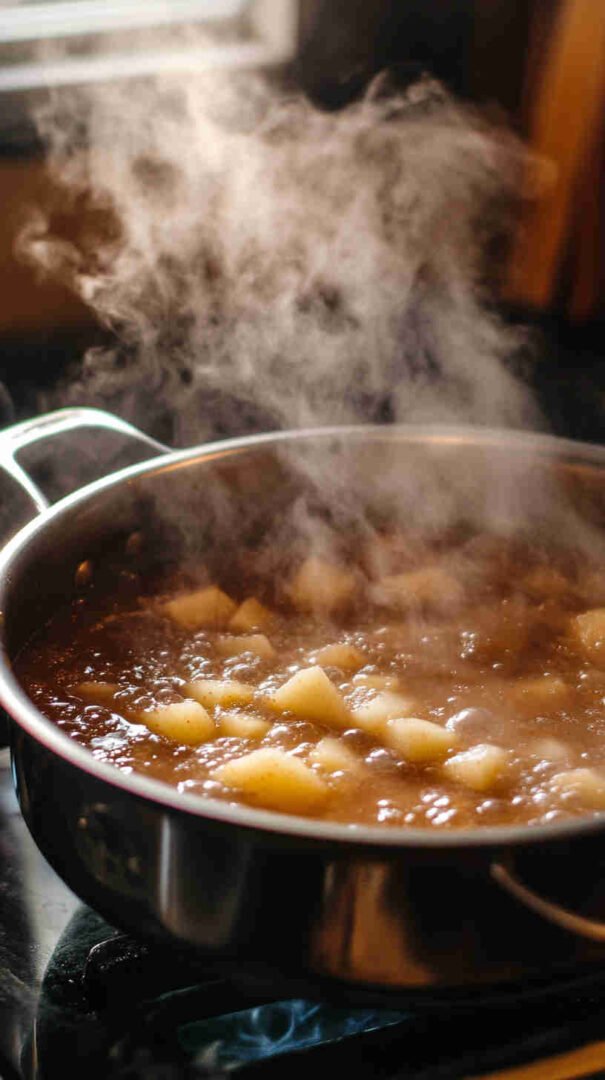 Slow Cooker Caramel Pear Sauce Recipe 15