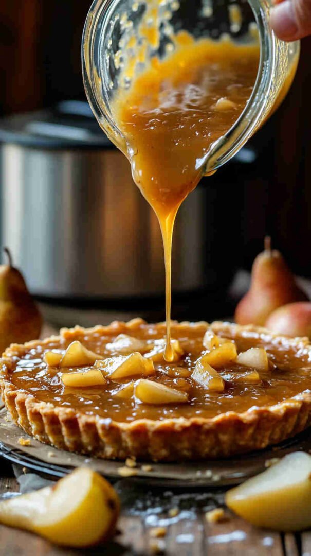 Slow Cooker Caramel Pear Sauce Recipe 3