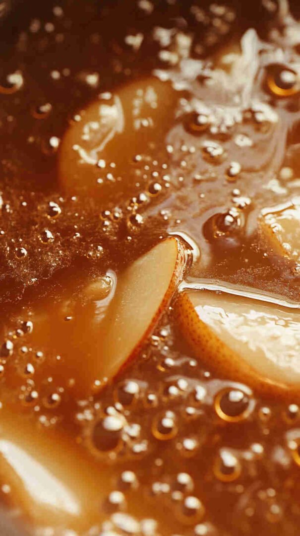 Slow Cooker Caramel Pear Sauce Recipe 5