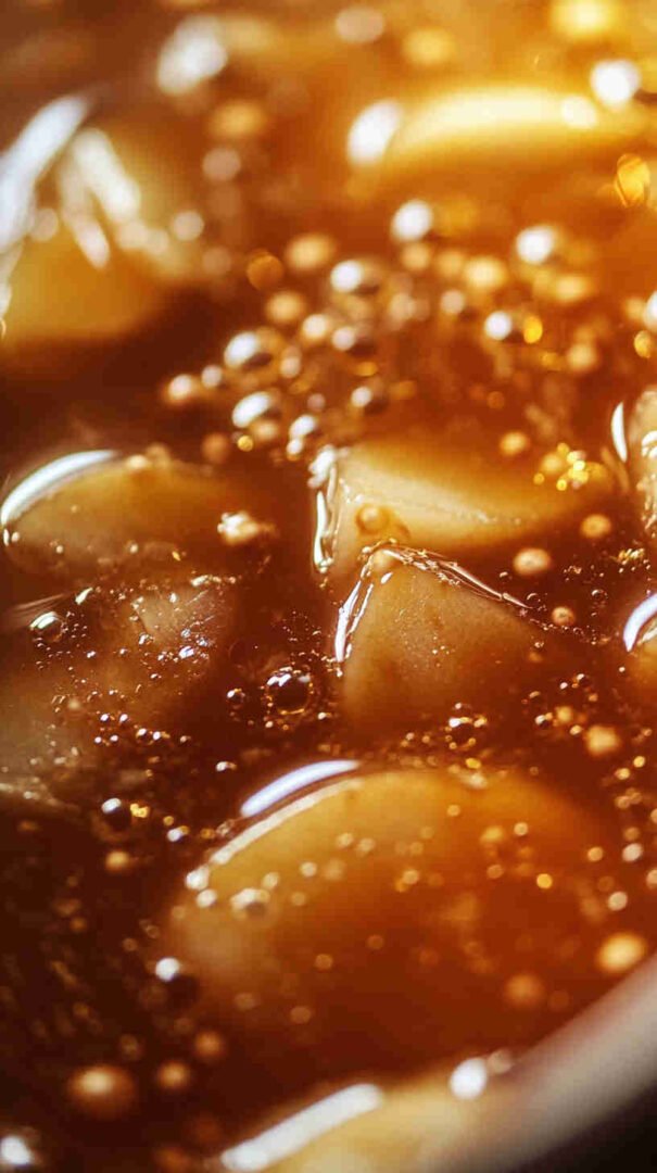 Slow Cooker Caramel Pear Sauce Recipe 7