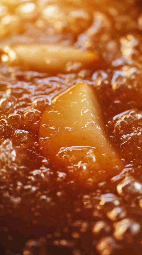 Slow Cooker Caramel Pear Sauce Recipe 8