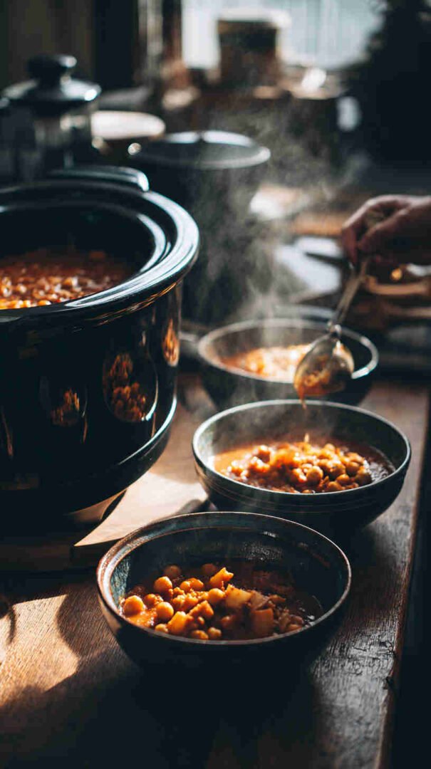 Slow Cooker Chickpea Curry 1