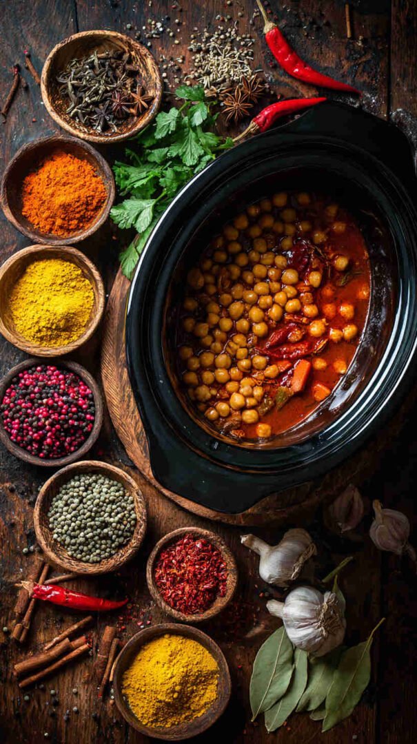 Slow Cooker Chickpea Curry 10