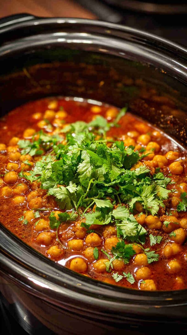 Slow Cooker Chickpea Curry 6