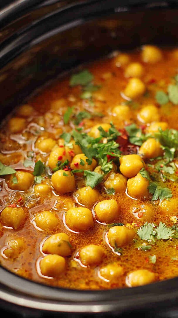 Slow Cooker Chickpea Curry 7