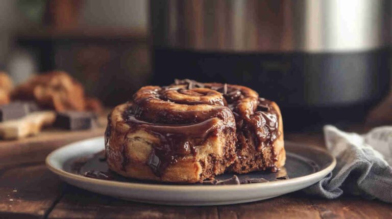 Slow Cooker Chocolate Cinnamon Rolls Recipe 9