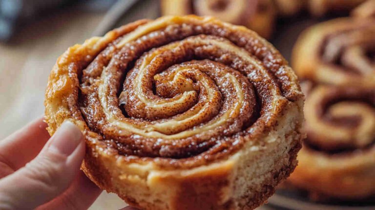 Slow Cooker Cinnamon Roll Cake Recipe 6