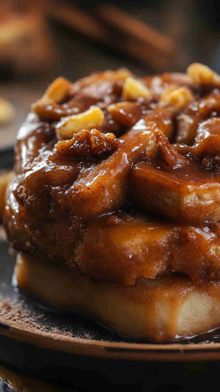 Slow Cooker Cinnamon Roll Pudding Recipe 8