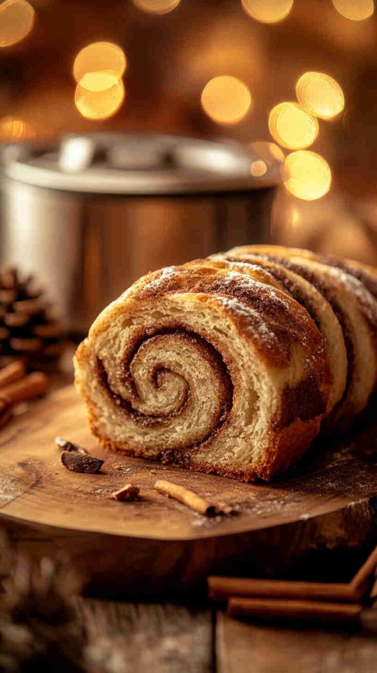 Slow Cooker Cinnamon Swirl Bread Recipe 11