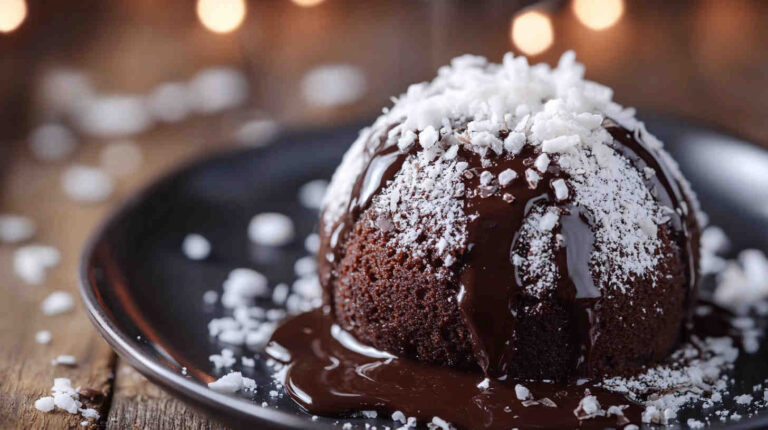 Slow Cooker Coconut Chocolate Lava Cake Recipe 8