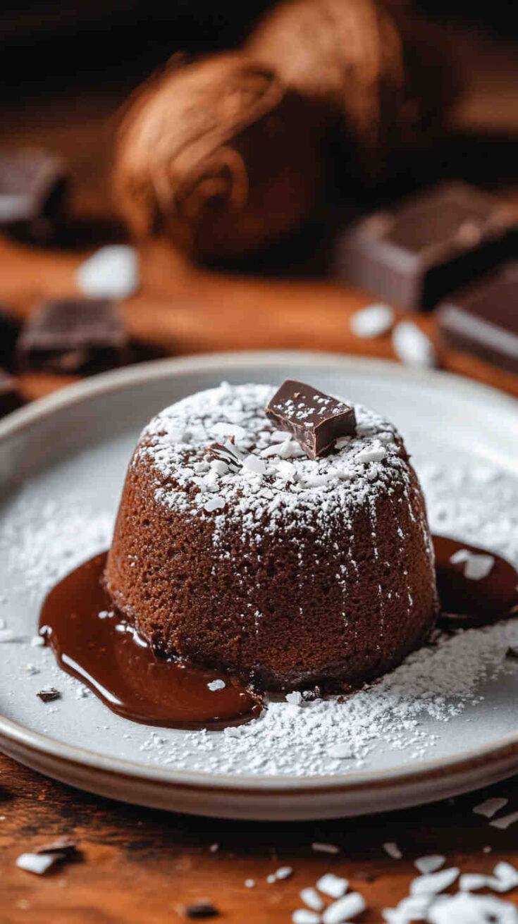 Slow Cooker Coconut Chocolate Lava Cake recipe