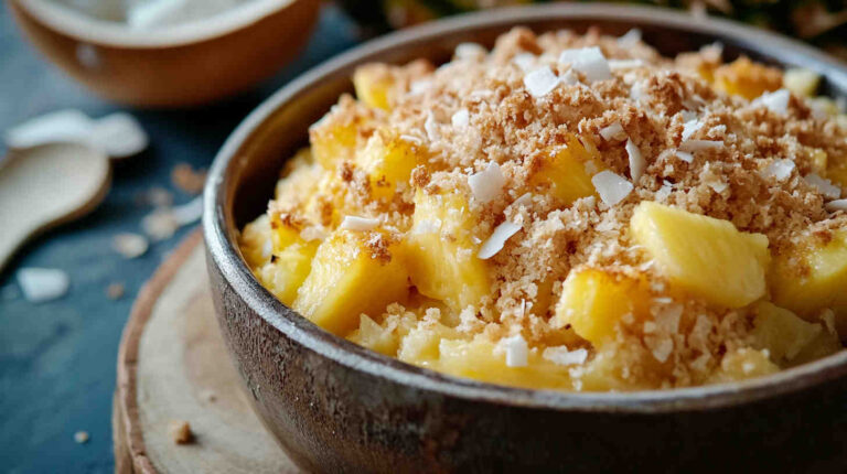 Crockpot Pineapple Coconut Crisp Recipe 14