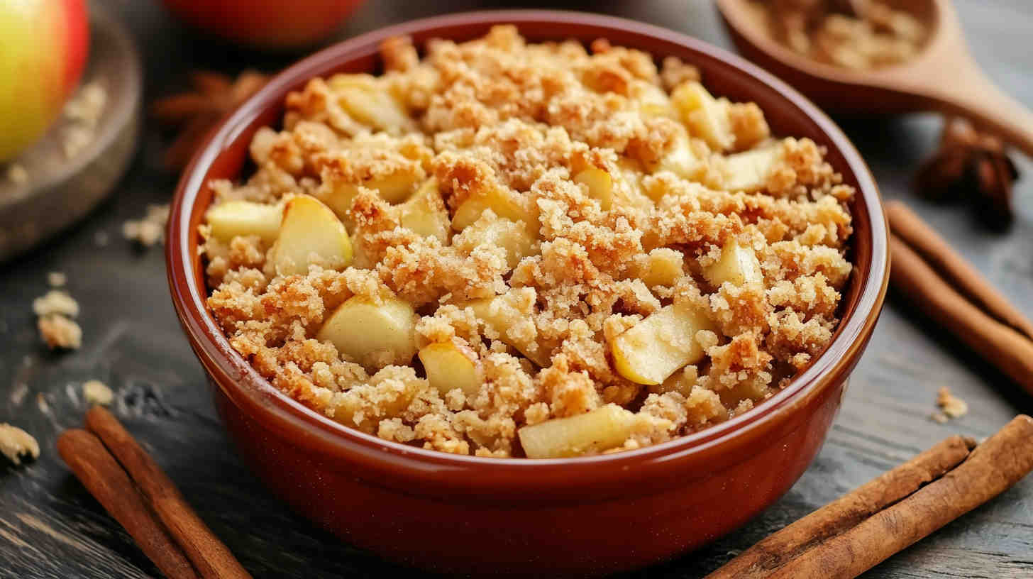 Slow Cooker Apple Crumble Recipe 18