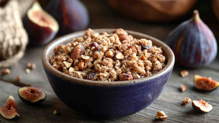 Slow Cooker Fig And Walnut Crumble Recipe 11
