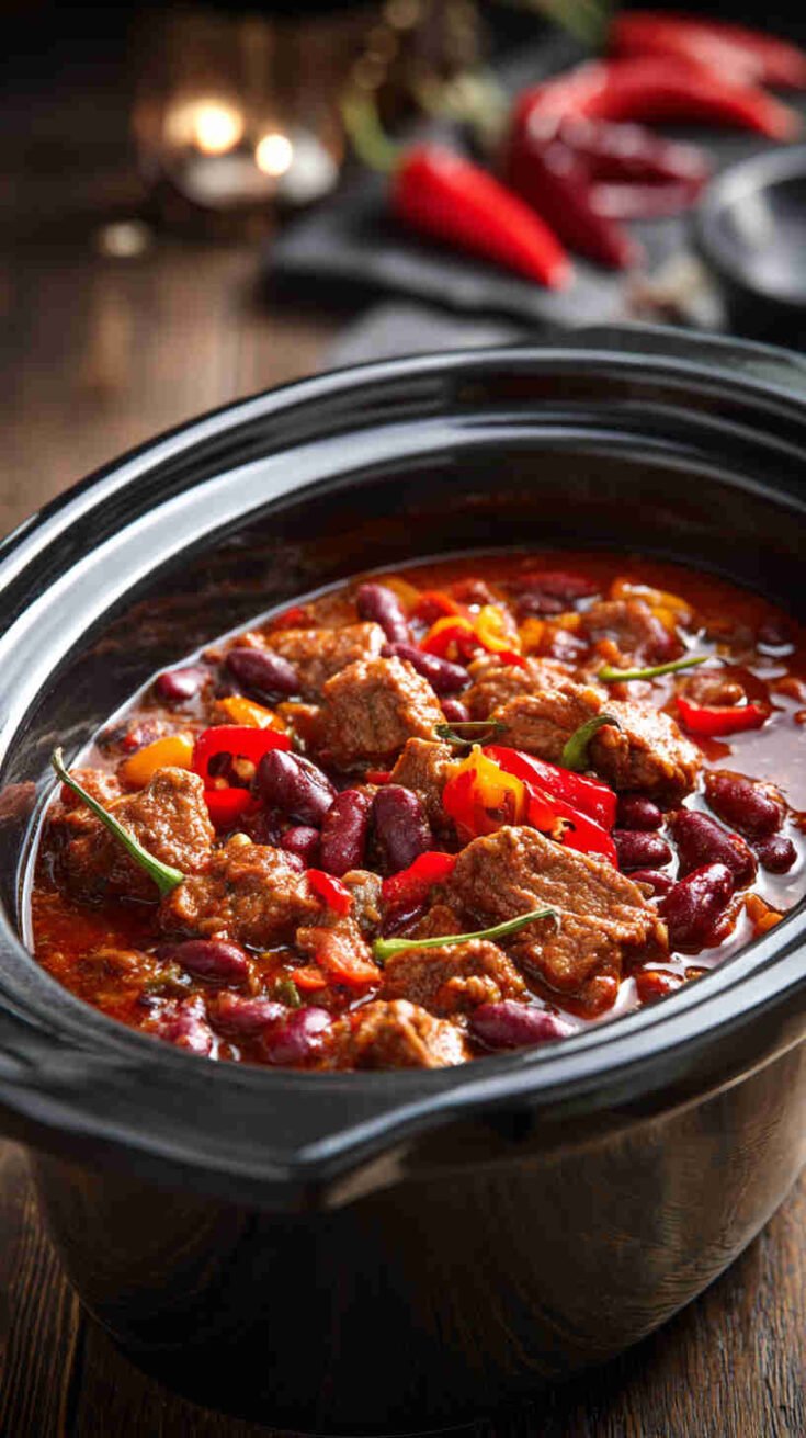 Slow Cooker Spicy Baked Beans 39