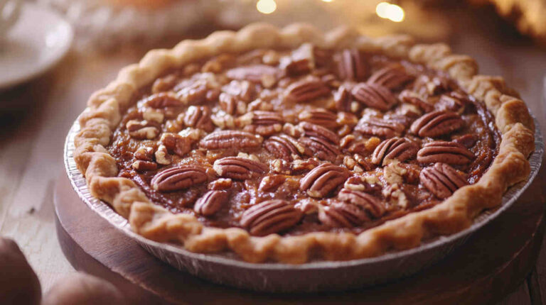 Slow Cooker Sweet Potato And Pecan Pie 4