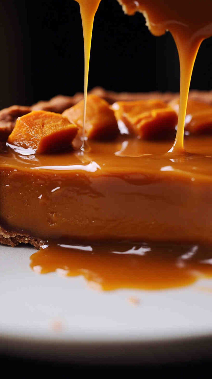 Slow Cooker Sweet Potato Caramel Tart