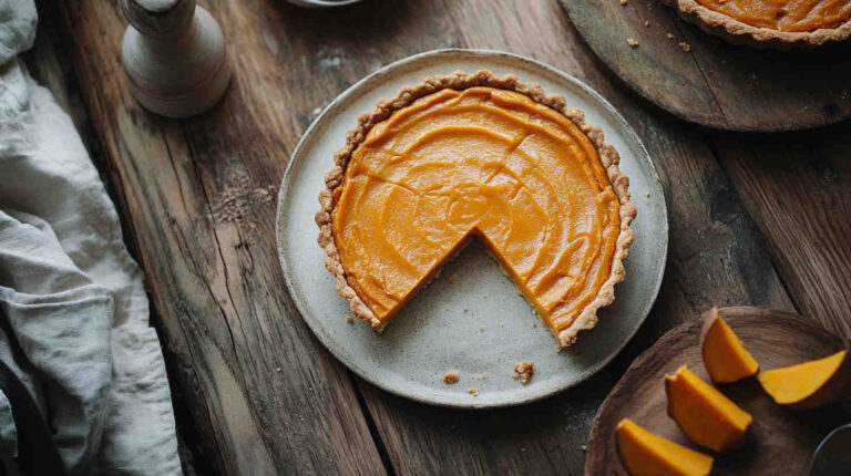 Slow Cooker Sweet Potato Caramel Tart 7