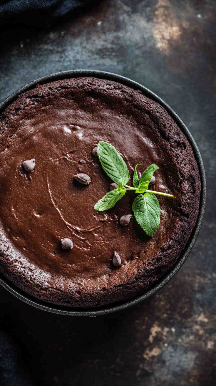 Slow Cooker Sweet Potato Chocolate Cake