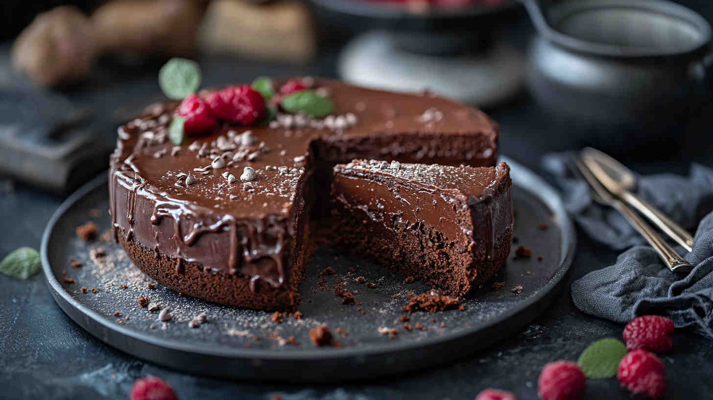 Slow Cooker Sweet Potato Chocolate Cake 4