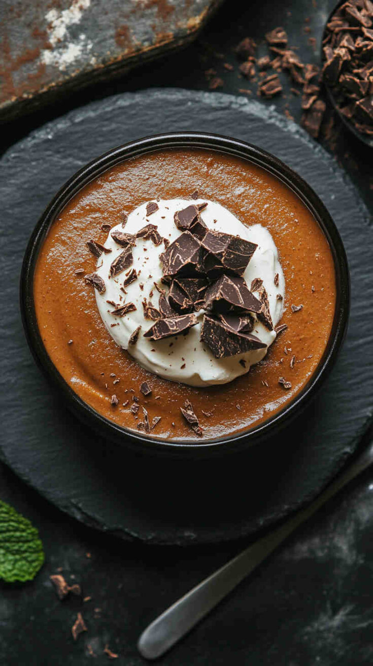 Slow Cooker Sweet Potato Chocolate Mousse