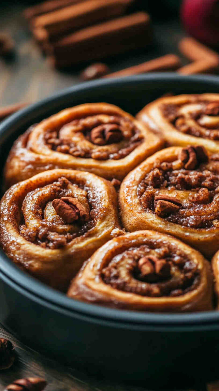 Slow Cooker Sweet Potato Cinnamon Rolls