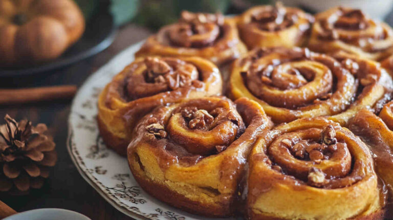 Slow Cooker Sweet Potato Cinnamon Rolls 2