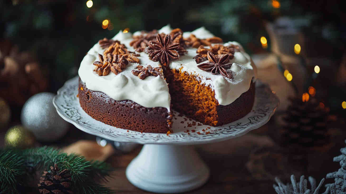 Slow Cooker Sweet Potato Gingerbread Cake 7