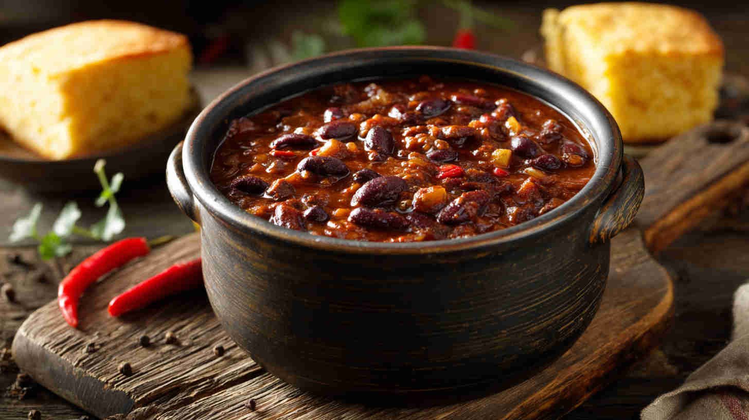Slow Cooker Three Bean Chili 2