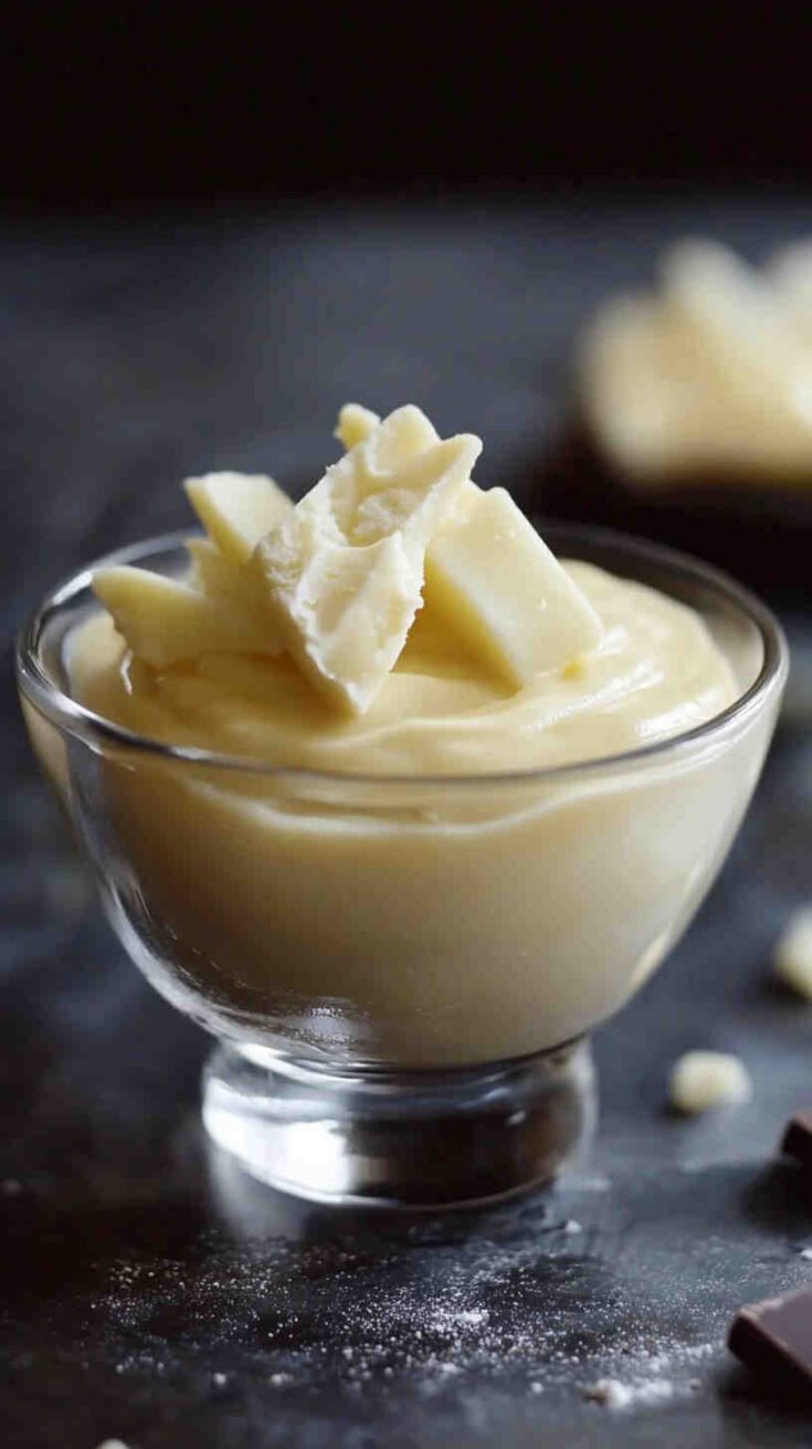 Slow Cooker White Chocolate Custard Recipe 13