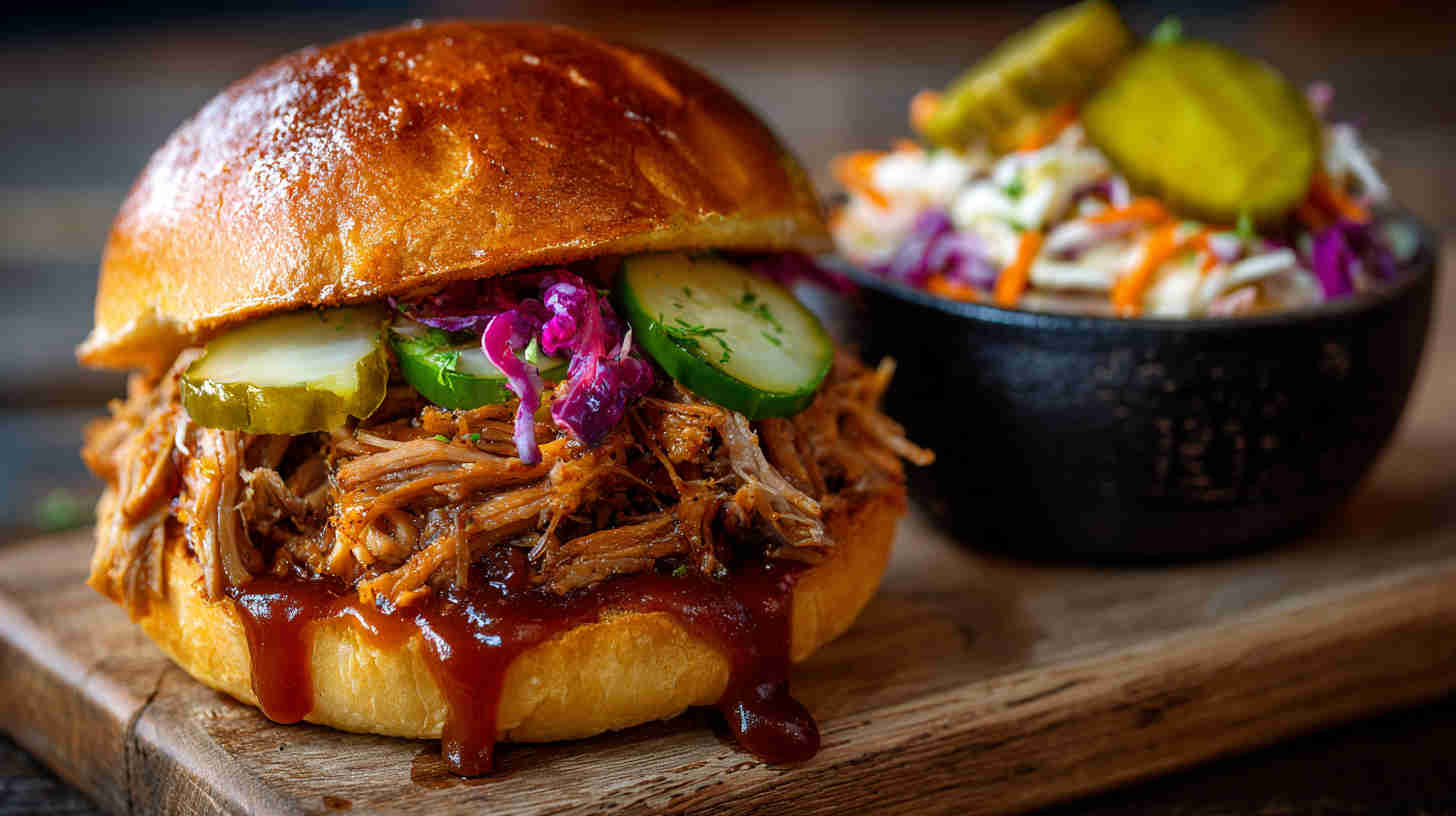 Crockpot Pulled Pork Roast With Tangy Barbecue Sauce 26