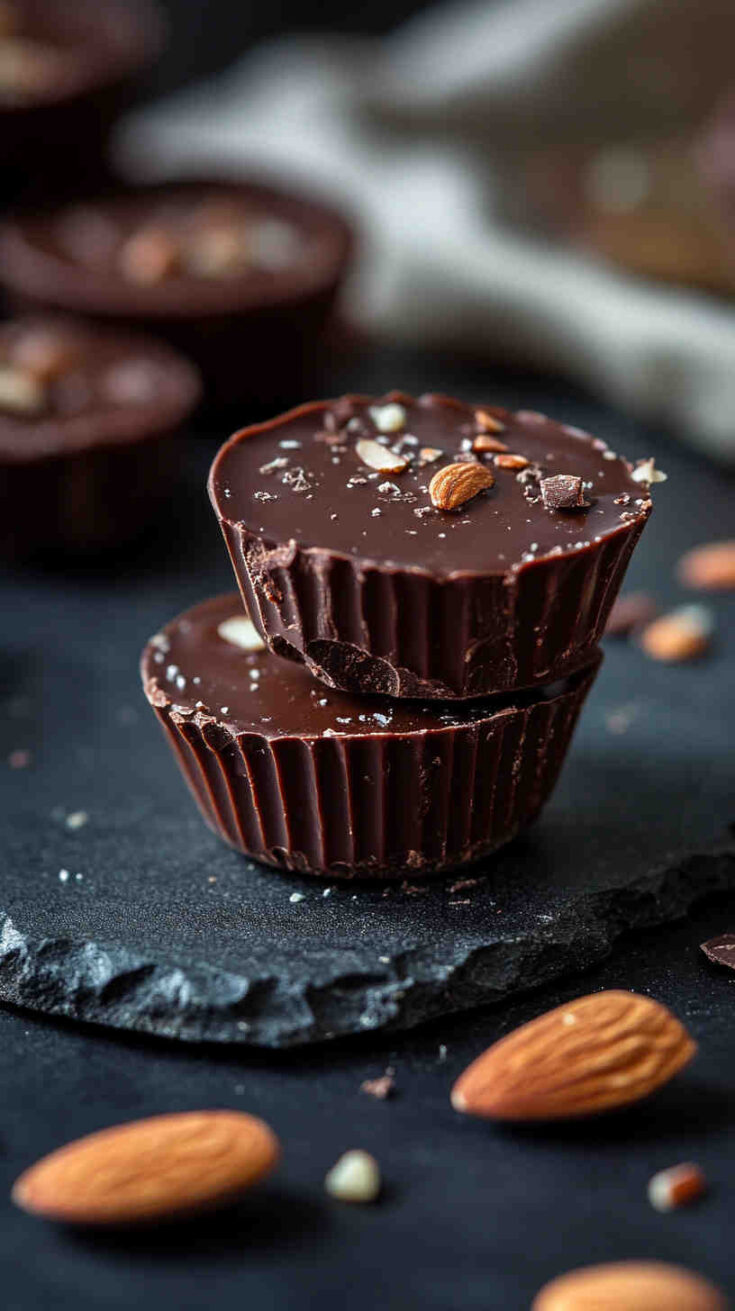 Slow Cooker Almond Butter Chocolate Cups recipe