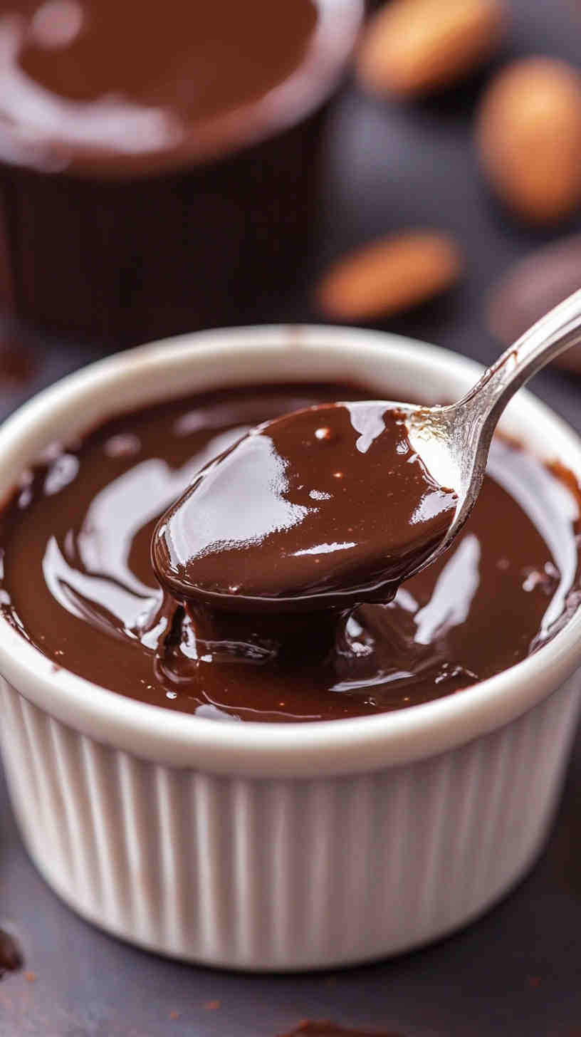 Slow Cooker Almond Chocolate Ganache Cups recipe