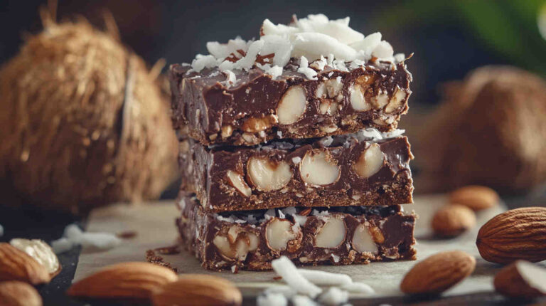 Slow Cooker Almond Joy Bars Recipe 8