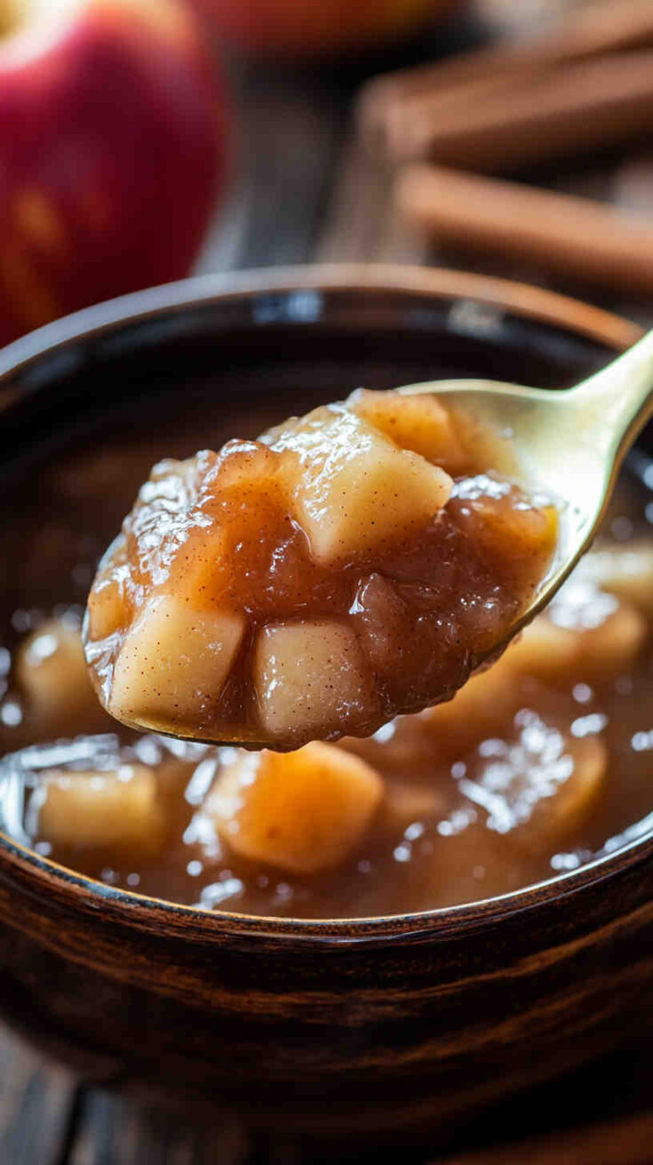 Slow Cooker Apple and Cinnamon Compote