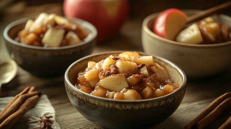 Slow Cooker Apple And Cinnamon Compote 6