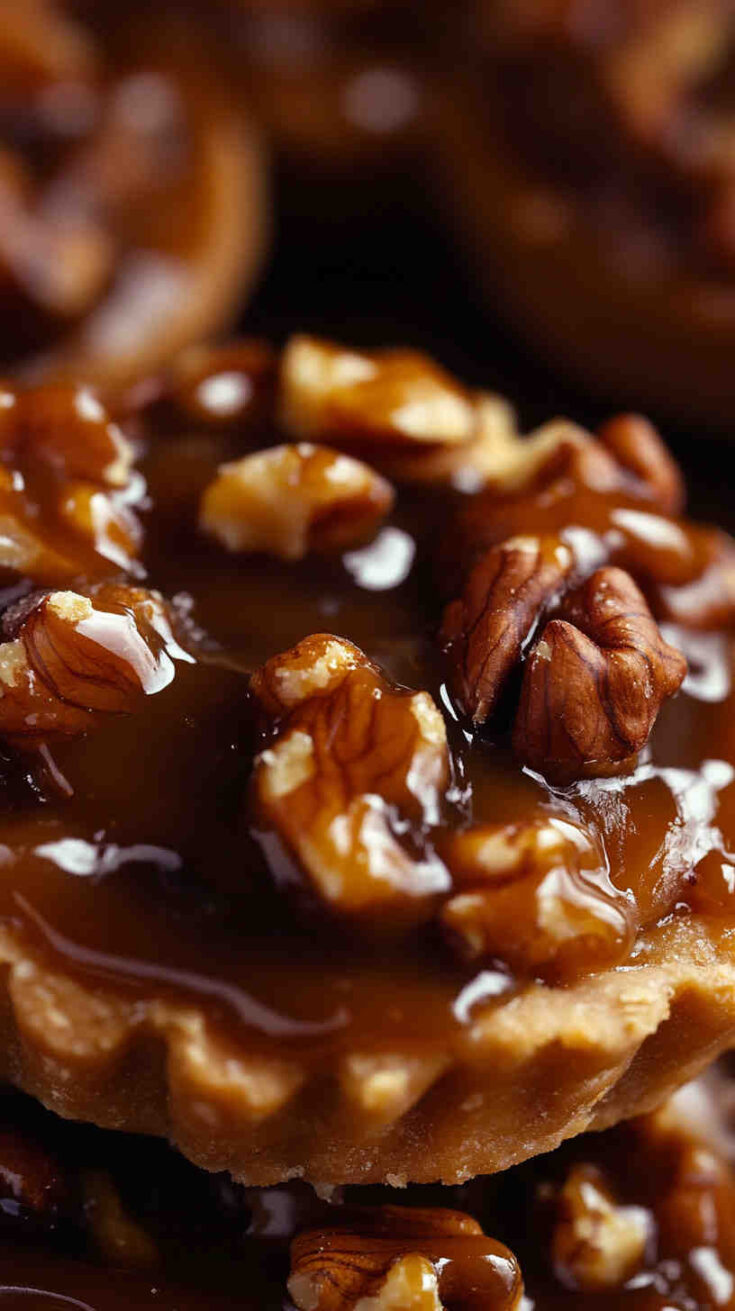 Slow Cooker Caramel Nut Tartlets recipe