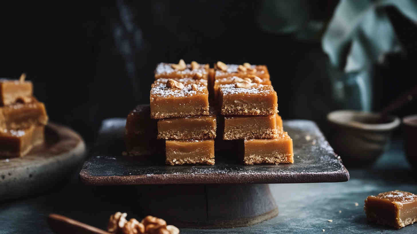 Slow Cooker Cashew Caramel Squares Recipe 2