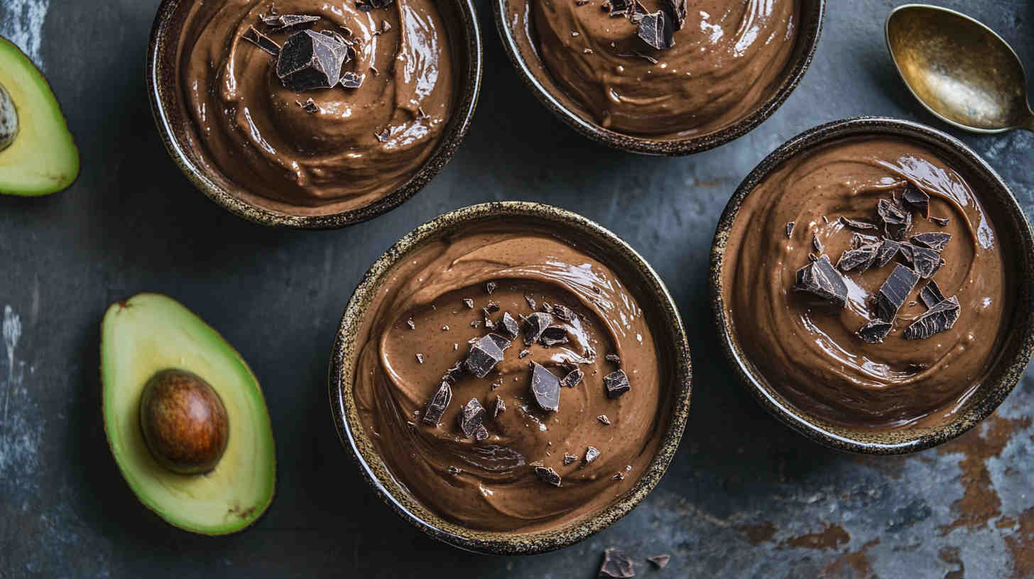 Slow Cooker Chocolate Avocado Mousse 11