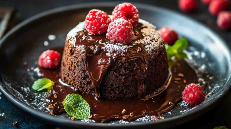Slow Cooker Hazelnut Chocolate Lava Cake Recipe 10