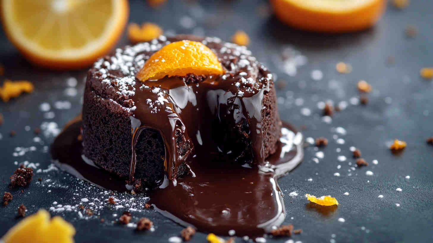 Slow Cooker Orange Chocolate Lava Cake Recipe 11