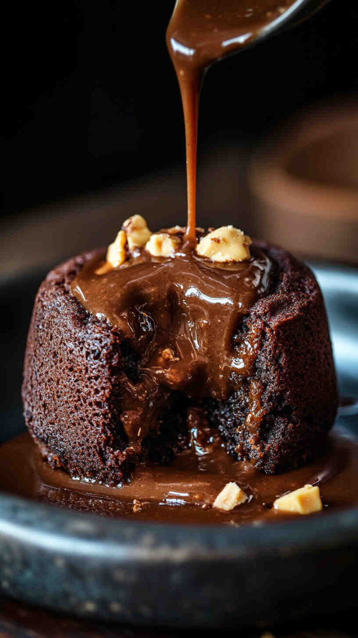 Slow Cooker Peanut Butter Lava Cake recipe
