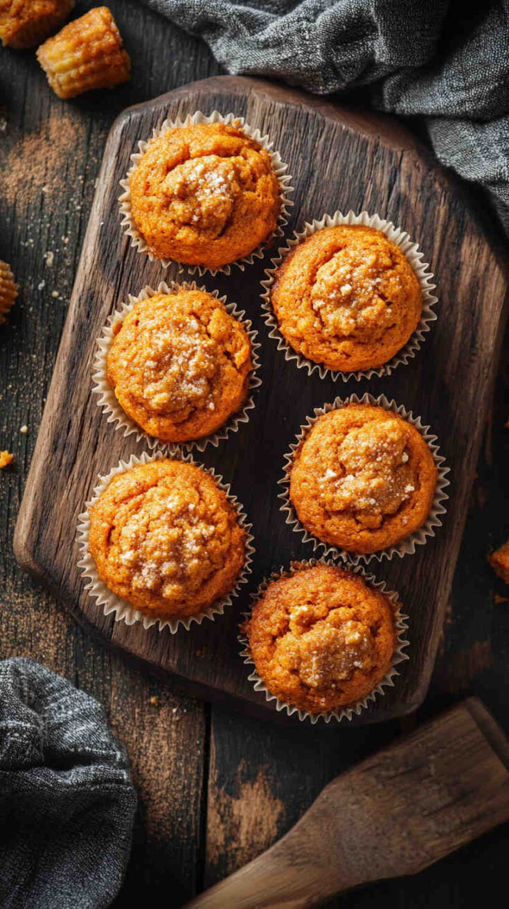 Slow Cooker Sweet Potato Muffins