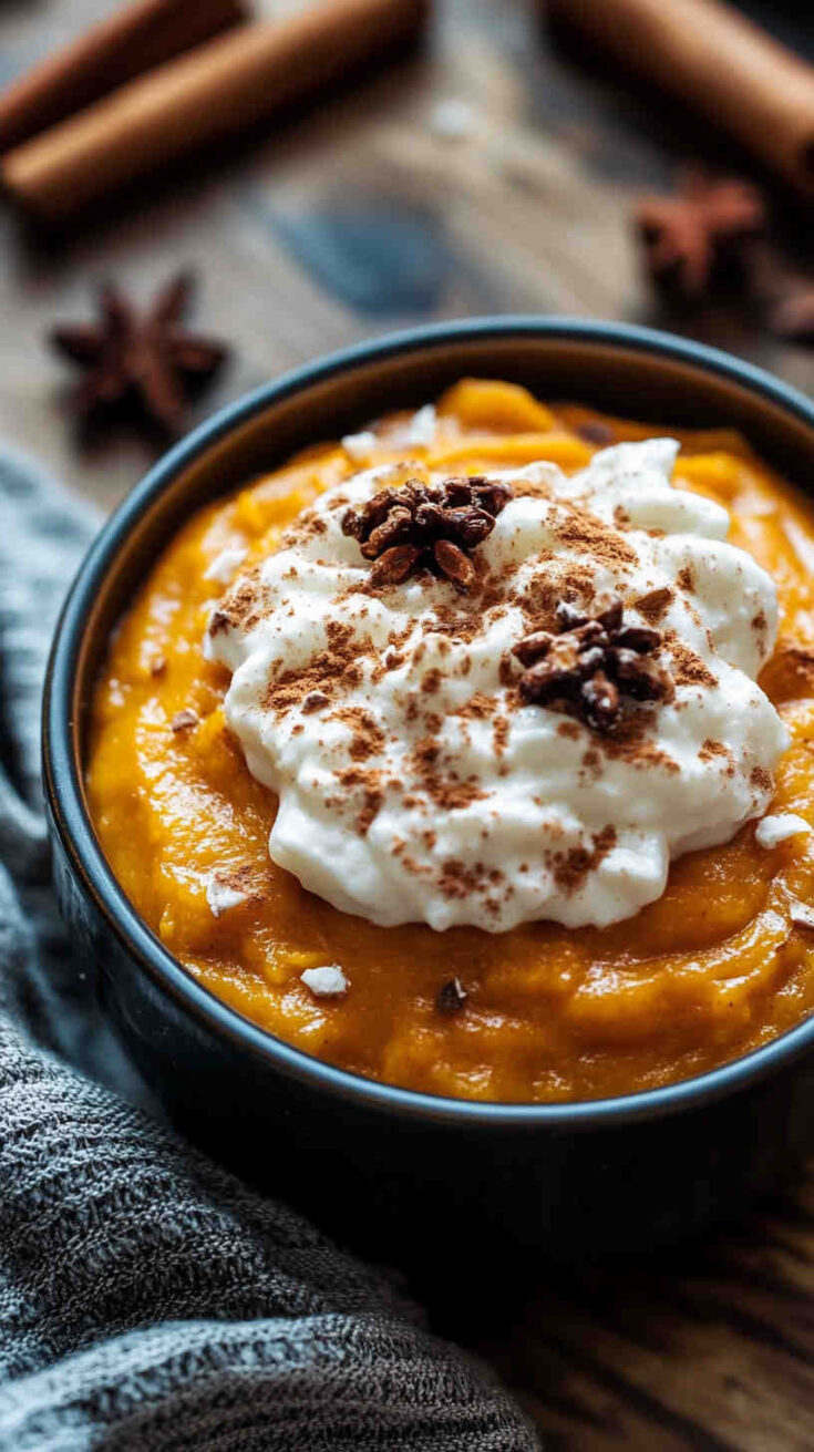 Slow Cooker Sweet Potato Pudding