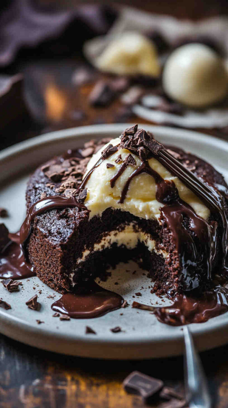 Slow Cooker Triple Chocolate Lava Cake recipe