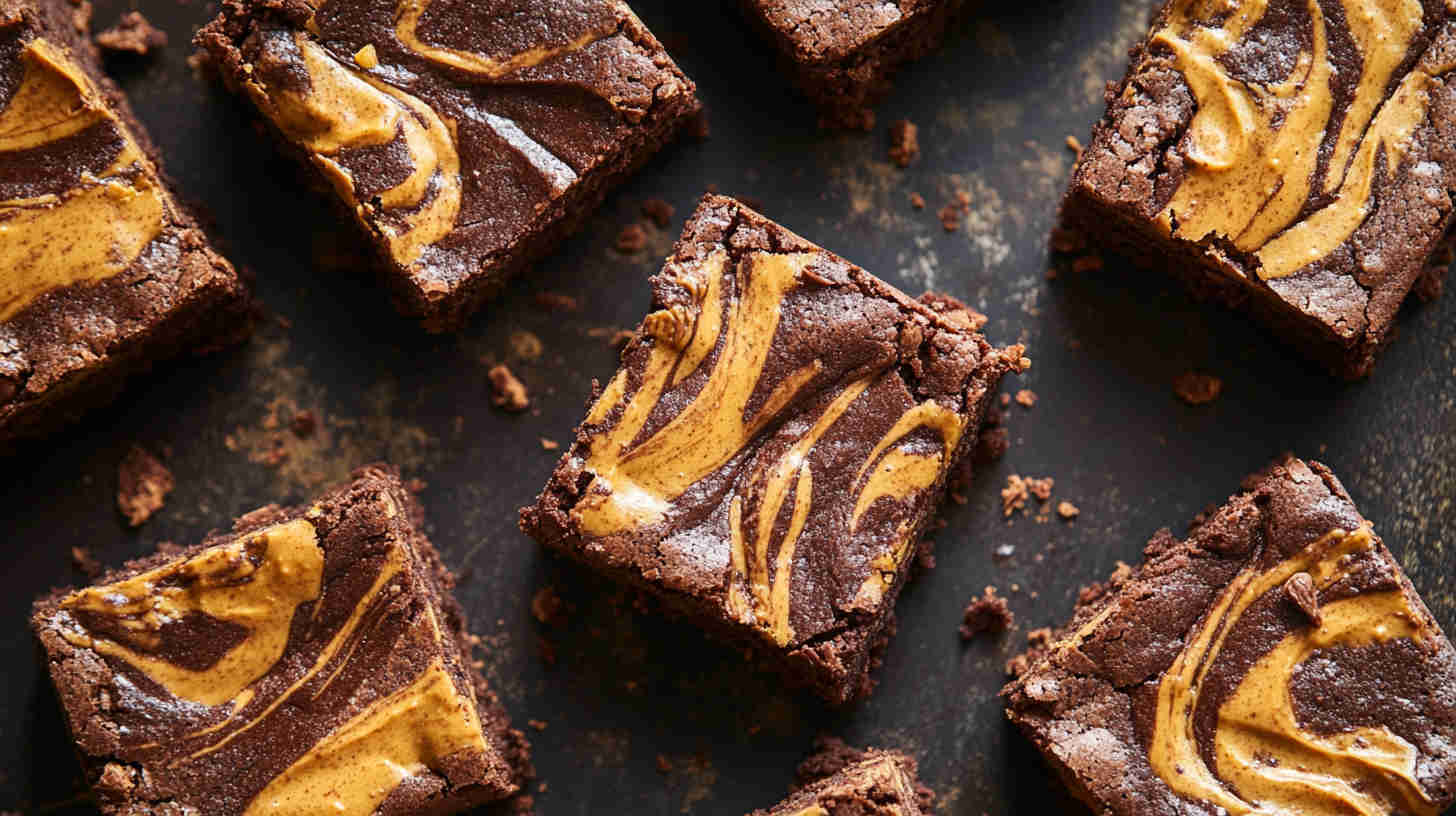 Crockpot Chocolate Peanut Butter Blondies Recipe 10