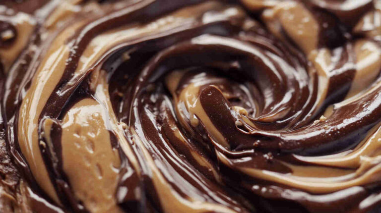 Crockpot Chocolate Peanut Butter Swirl Cake Recipe 11