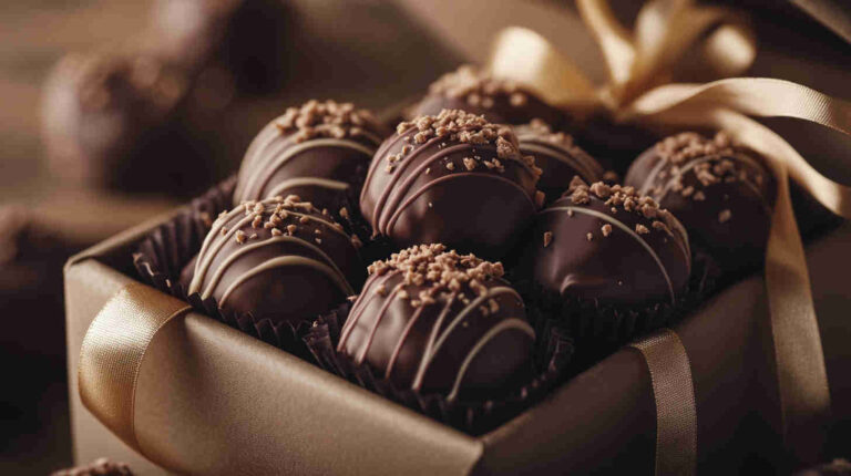 Crockpot Peanut Butter Chocolate Truffles Recipe 18
