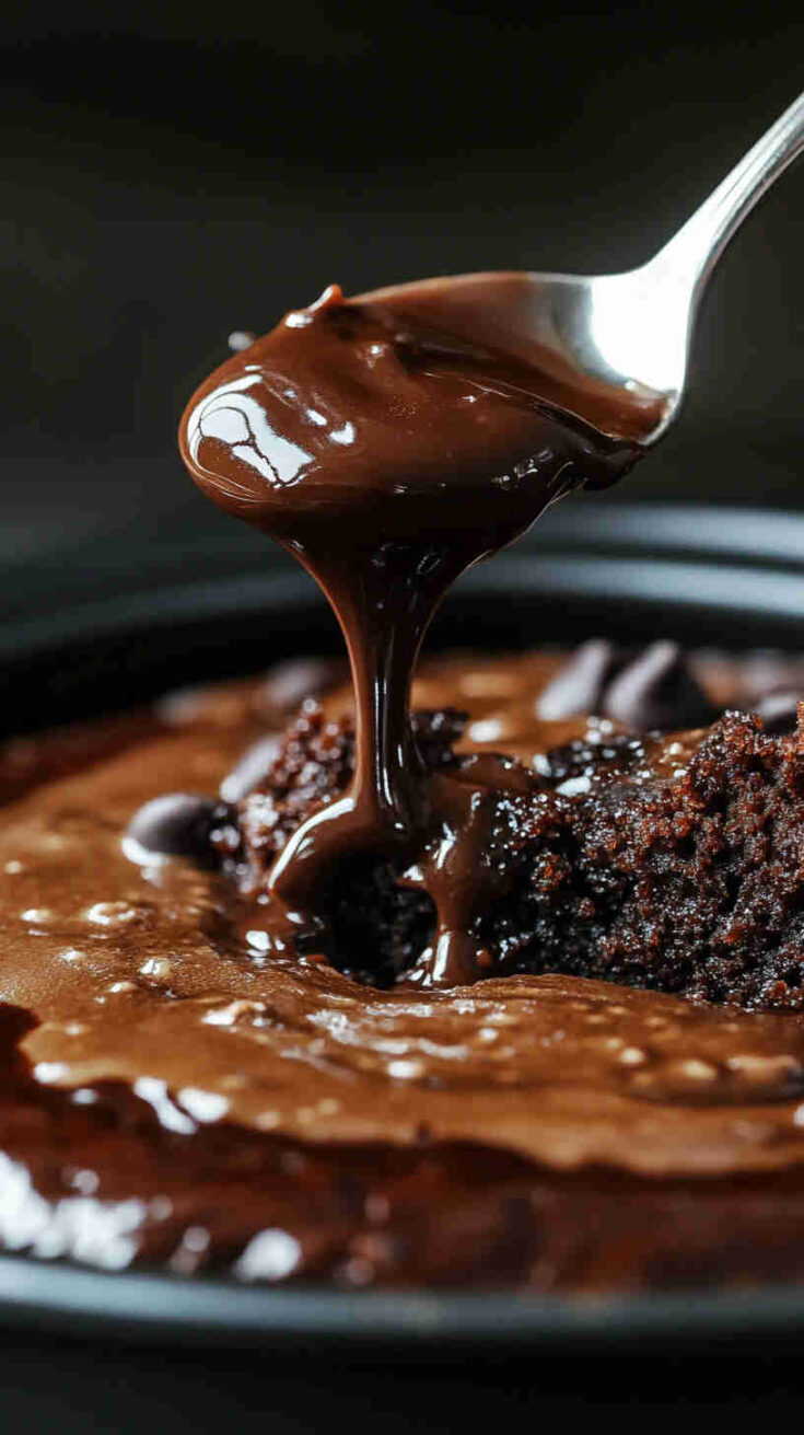 Slow Cooker Chocolate Caramel Pudding Recipe